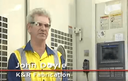 John Doyle of K&R Fabrications