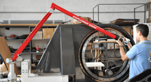 Engineer Using The Tomelleri Explorer 5000 Metrology Arm Engineer Using The Tomelleri Explorer 5000 Metrology Arm